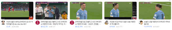 대한민국vs우루과이 시청률 41.7%