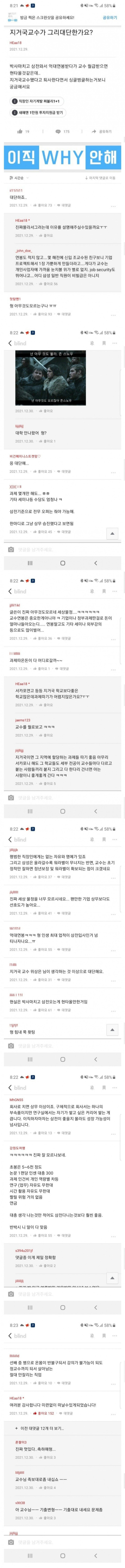 요즘 지거국 교수가 그리 대단함?